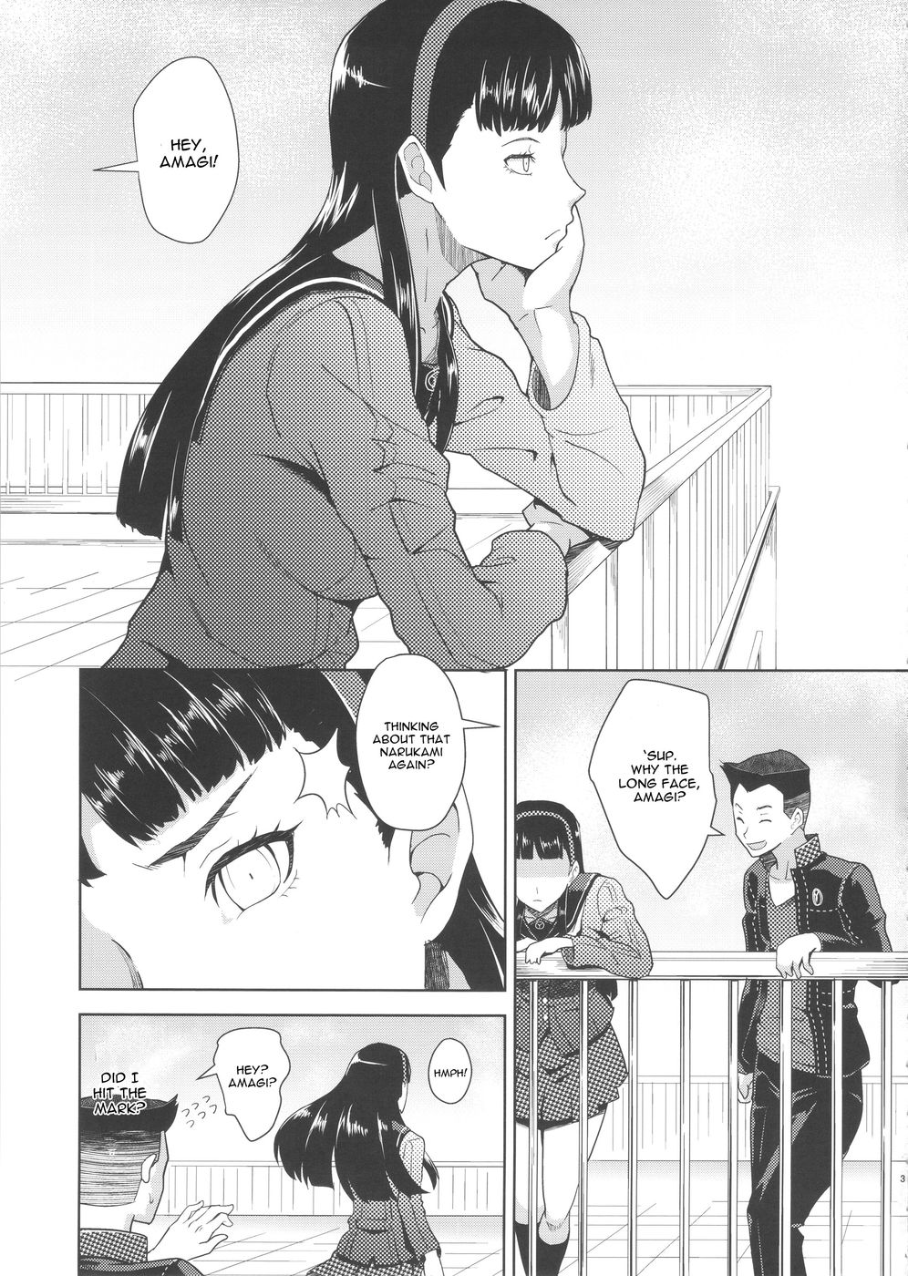 Hentai Manga Comic-Shadow World II Amagi Yukiko no Baai-Read-2